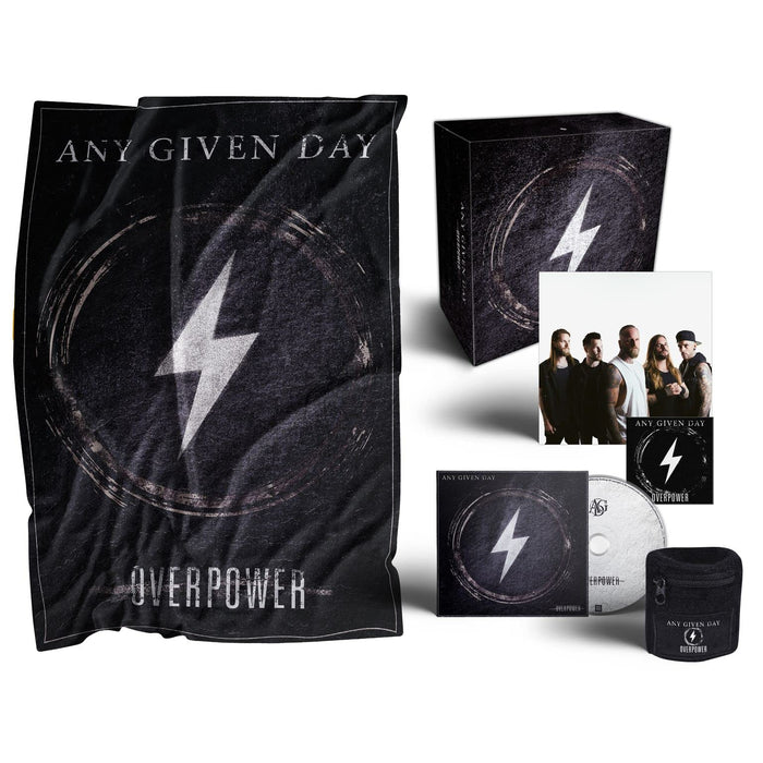 Any Given Day - Overpower (Ltd Box Set Cd Digipack+Patch+Flag+Autographed Photo);