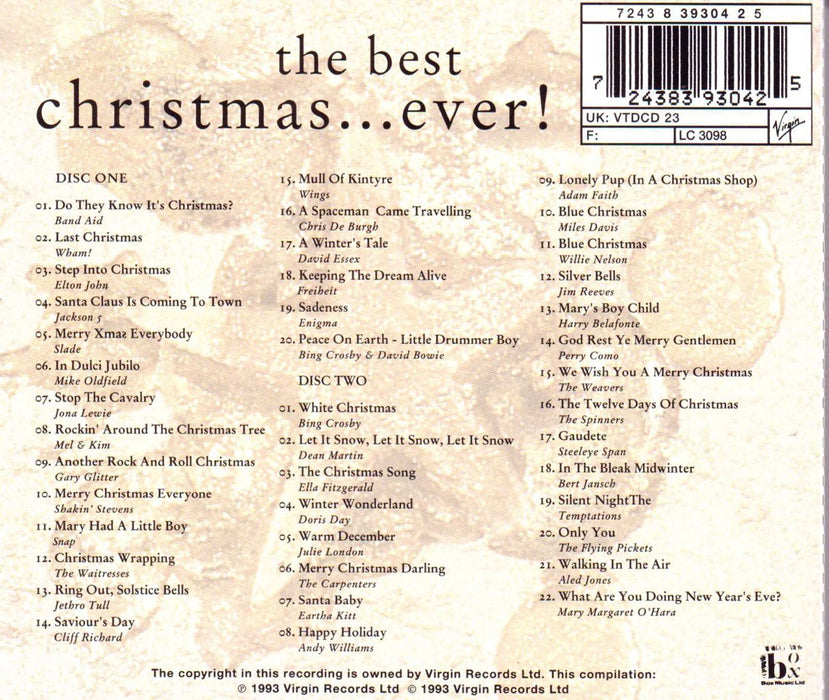 Best Christmas ... Ever! (The) / Various (2 Cd);