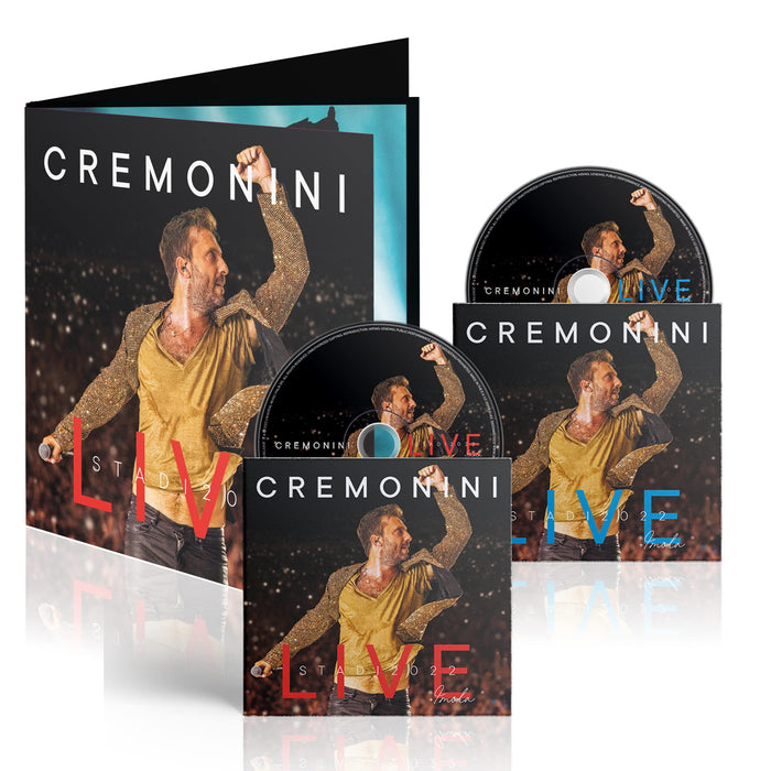 Cesare Cremonini - Cremonini Live: Stadi 2022+Imola (2 CDs+ 48 page photo book);