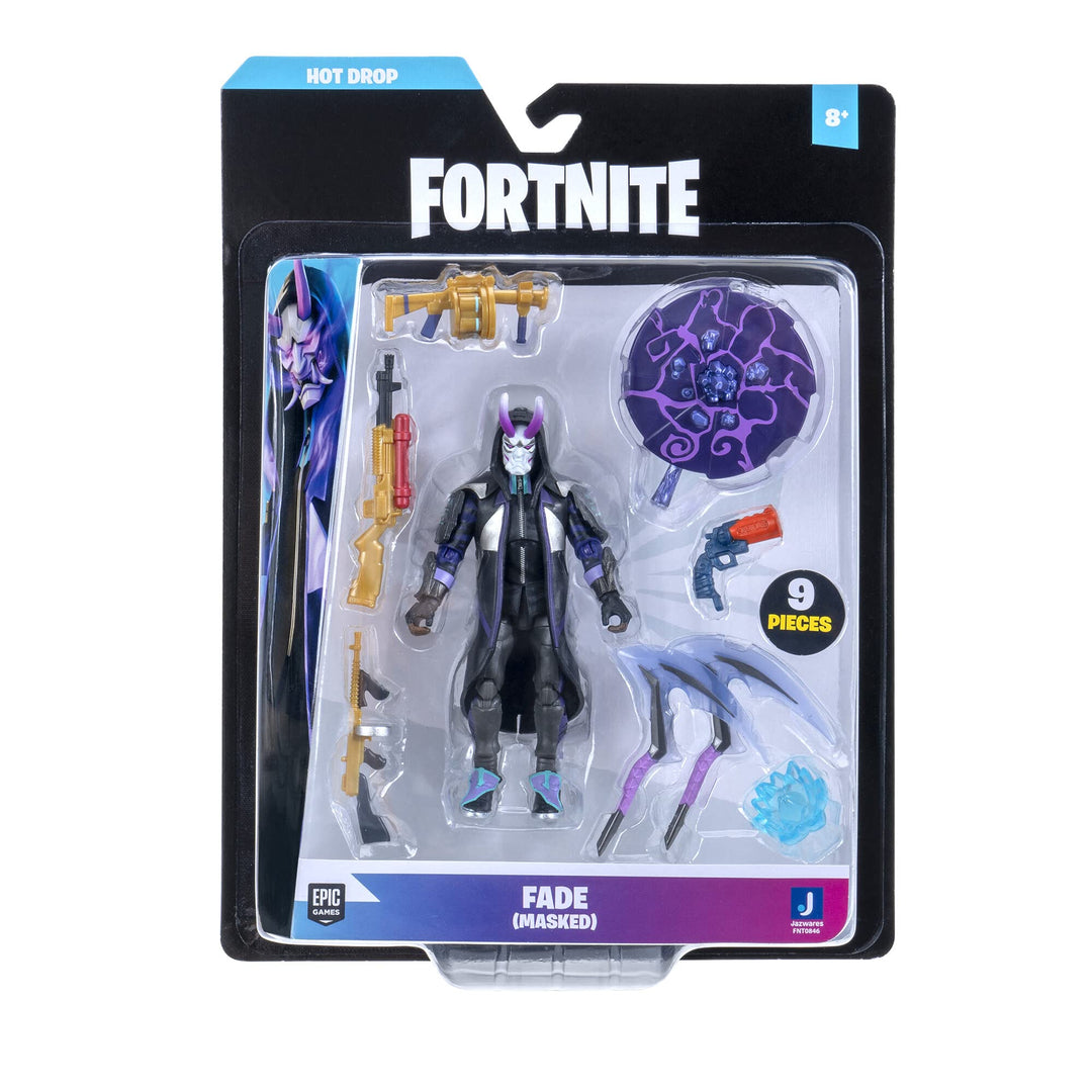 Fortnite 4-Inch Hot Drop Figure Pack - Fade (Masked);