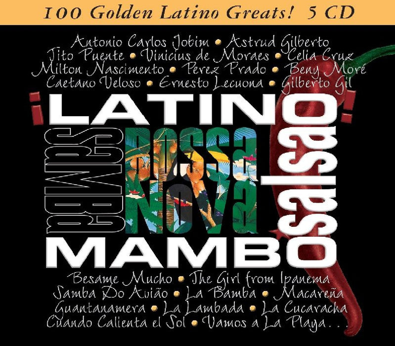 100 Golden Latino Greats! (Latino! Samba, Mambo, Salsa, Bossa Nova) / Various (5 Cd);