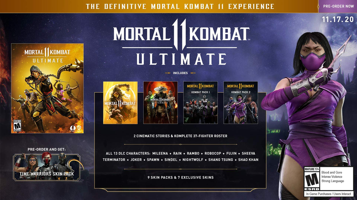 MORTAL KOMBAT 11 ULTIMATE CIB (NS)