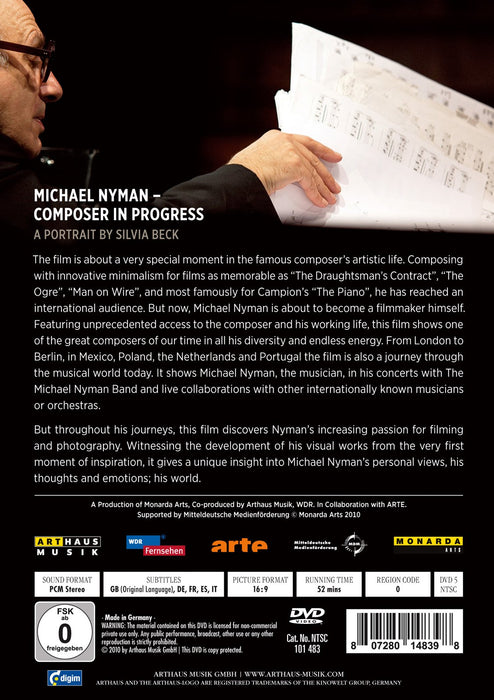 Michael Nyman - Composer In Progress;