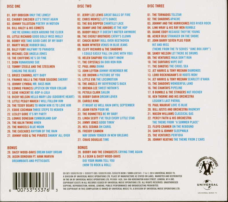 Best Of Dreamboats & Petticoats (The) / Various (3 Cd);