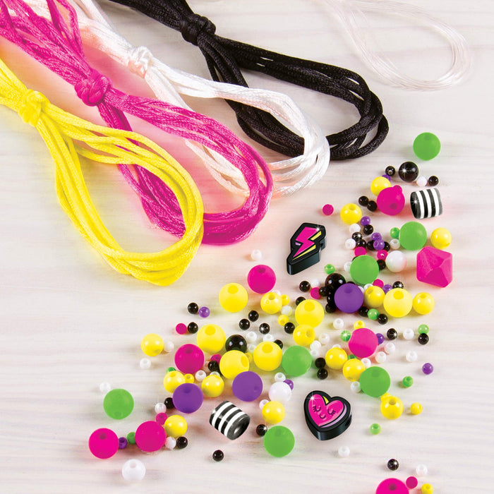 Make It Real: Fluo Black &amp; White Bracelets;