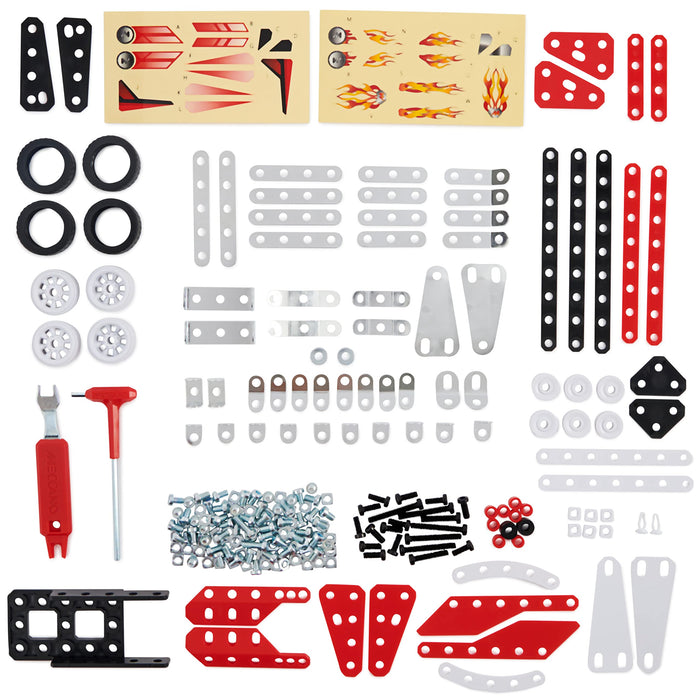 Meccano: Spin Master - Multi Model of 10 - Race Vehicles;