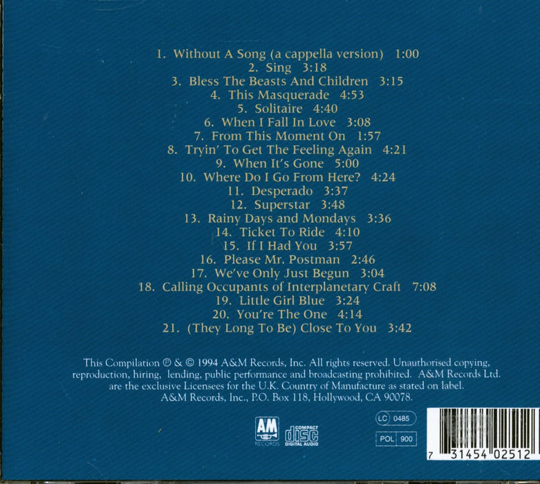 Carpenters - Interpretations - A 25Th Anniversary Celebration;