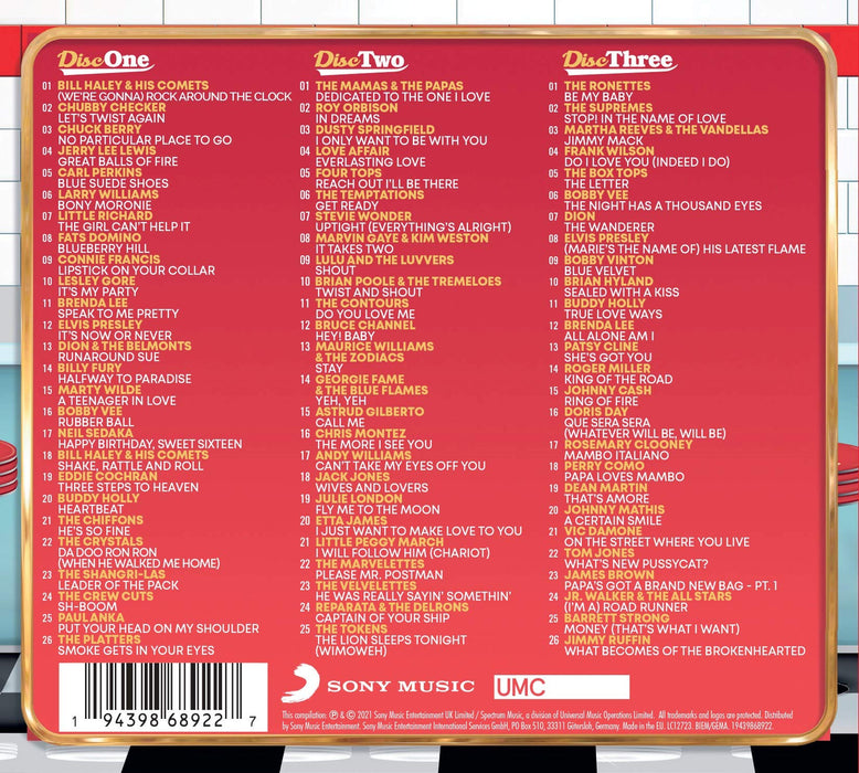 Jukebox: Hits Of Gold / Various (3 Cd);