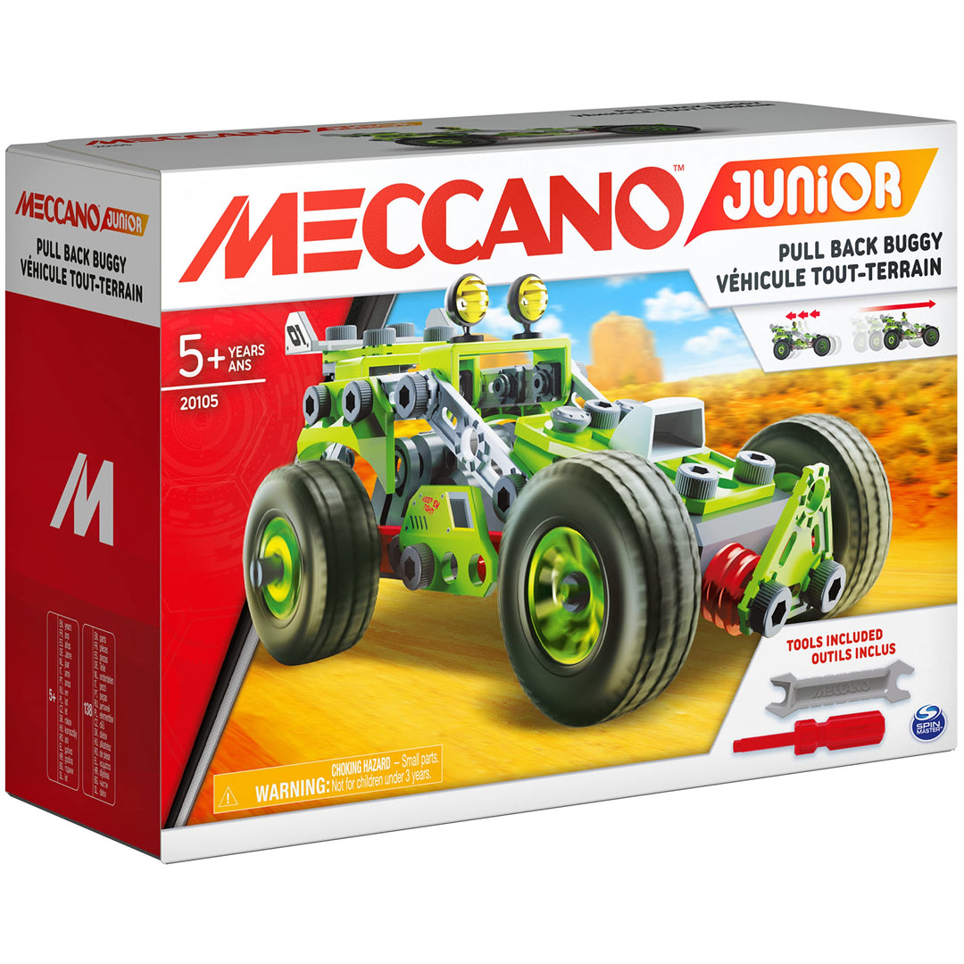 Meccano: Spin Master - Junior - Veicolo Buggy A Retrocarica;