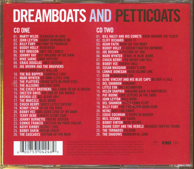 Dreamboats & Petticoats / Various (2 Cd);