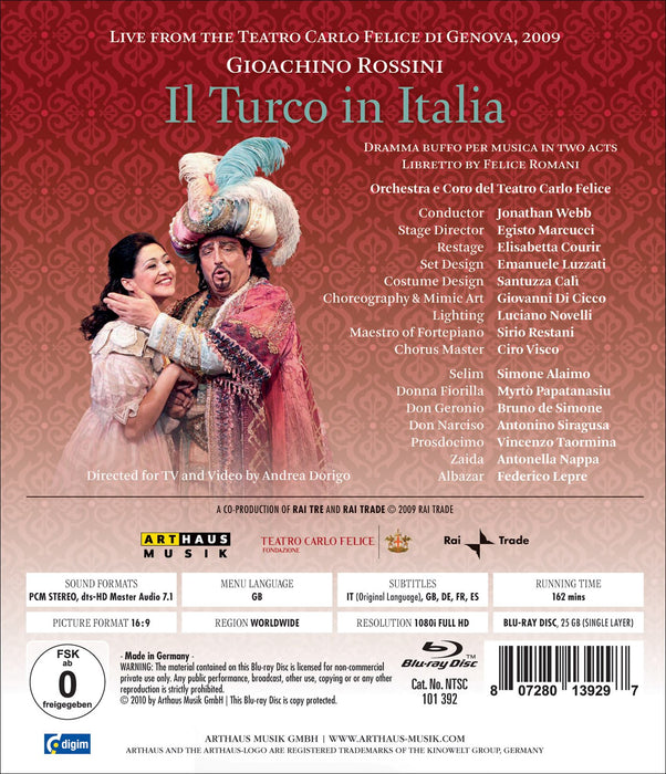 Gioacchino Rossini - Il Turco In Italia;