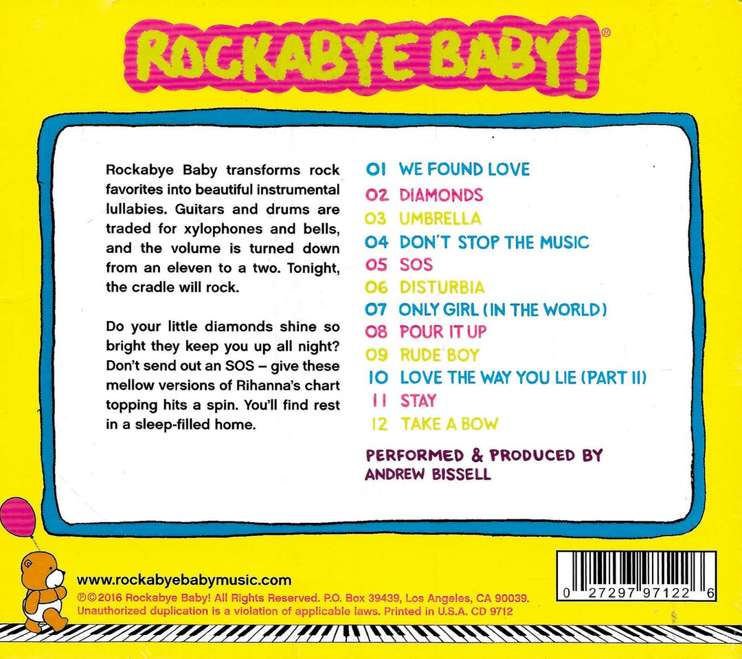 Rockabye Baby!: Lullaby Renditions Of Rhianna / Various;