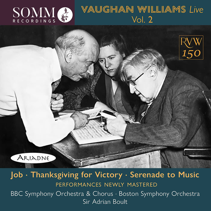Ralph Vaughan Williams - Live, Volume 2;
