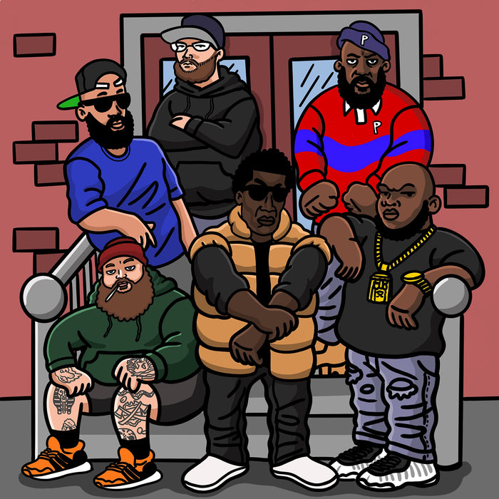 Labba X Pf Cuttin - 1000Lbs B/W World Famous;