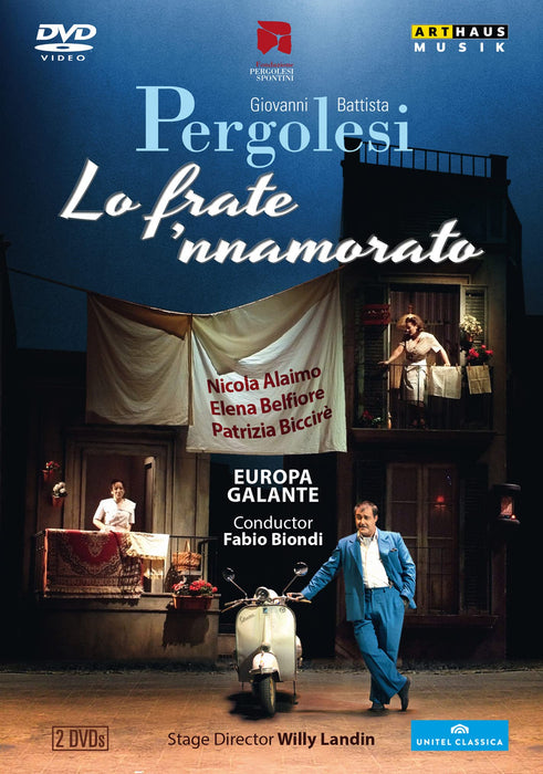 Giovanni Battista Pergolesi - Lo Frate 'Nnamorato (2 Dvd);
