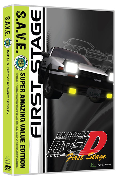 Initial D: Stage One - Save (4 DVD) [Edition: United States];