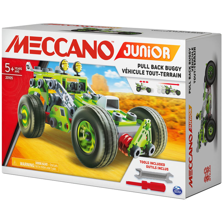 Meccano: Spin Master - Junior - Veicolo Buggy A Retrocarica;