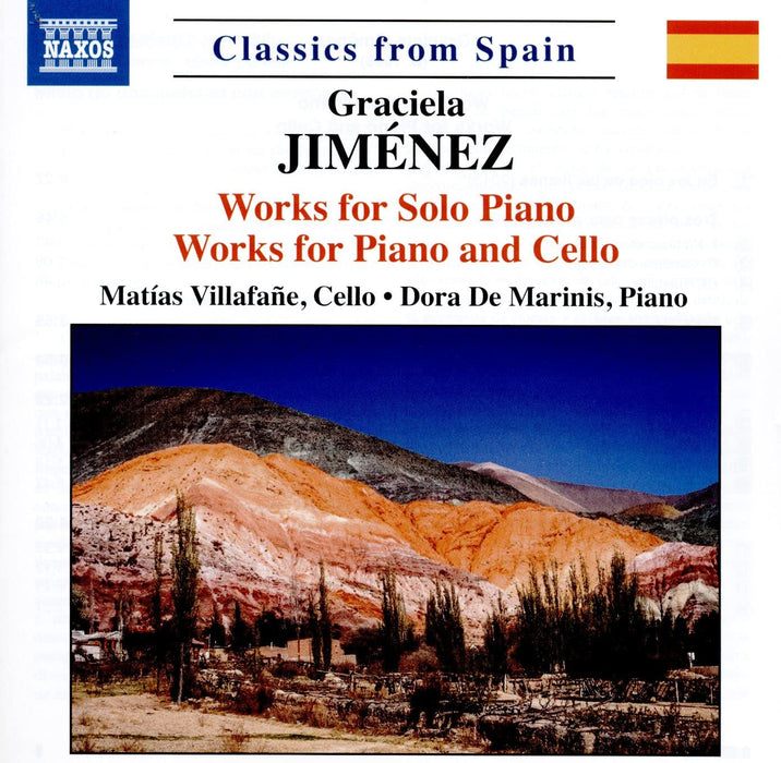 Graciela Jimenez - Works For Solo Piano, Works For Piano And Cello;