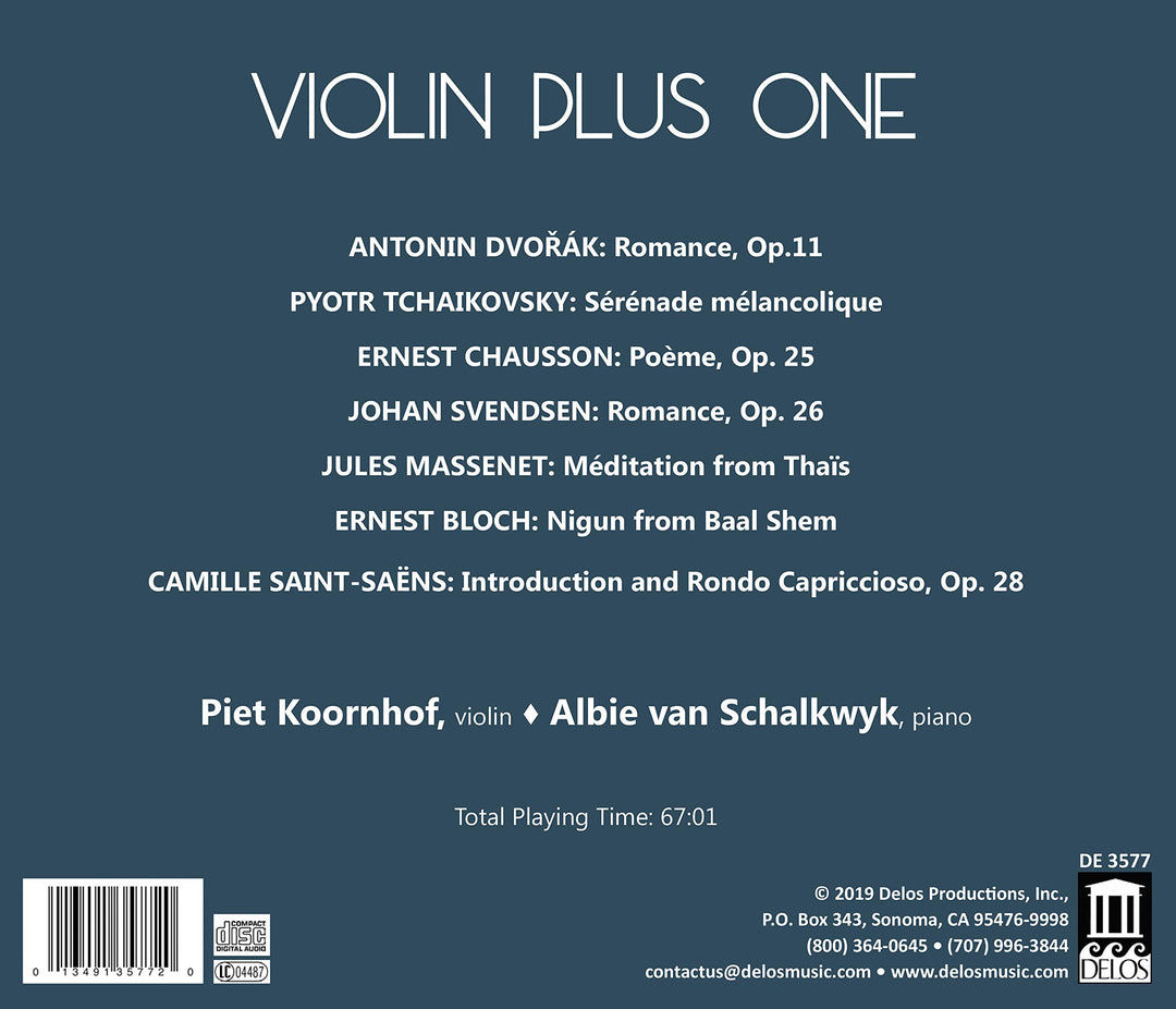 Piet Koornhof / Albie Van Schalkwyck - Violin Plus One;