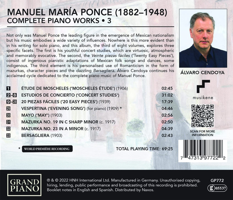 Manuel Maria Ponce - Complete Piano Works Vol.3;