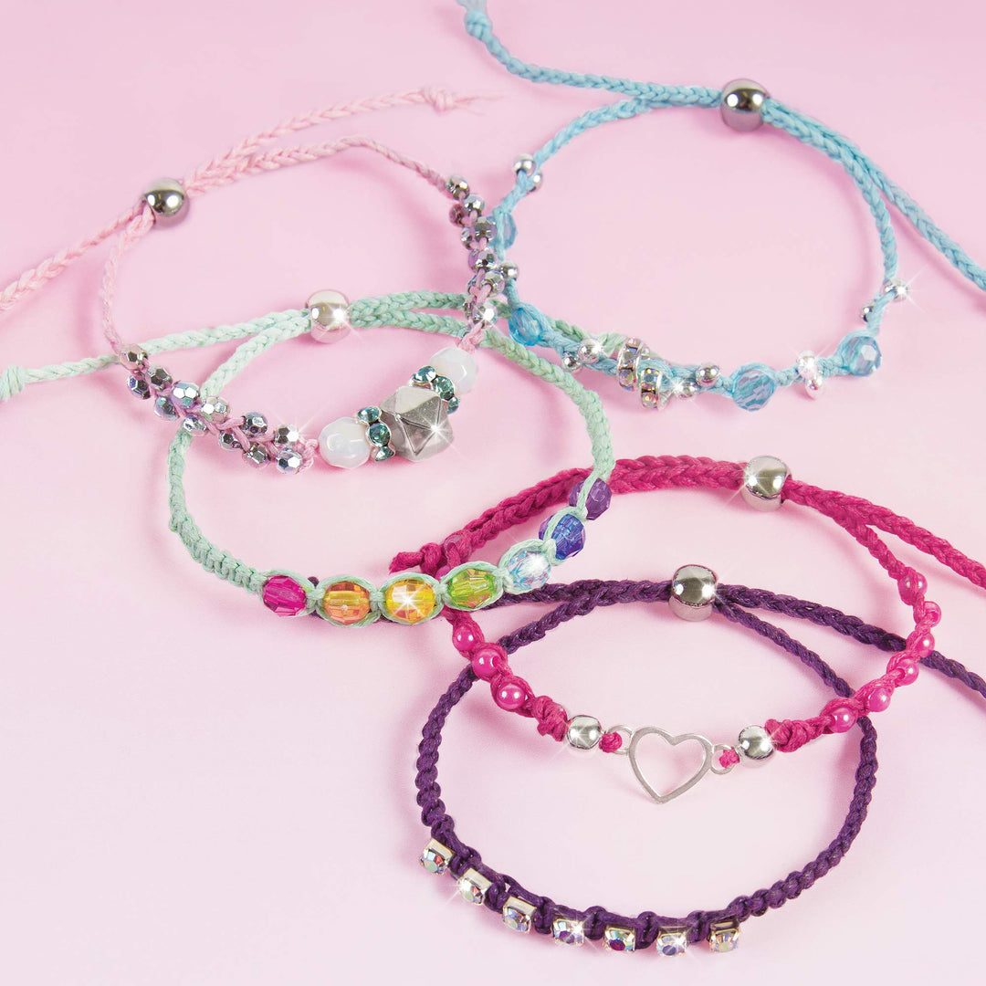 Make It Real: Braccialetti In Corda Scintillanti;