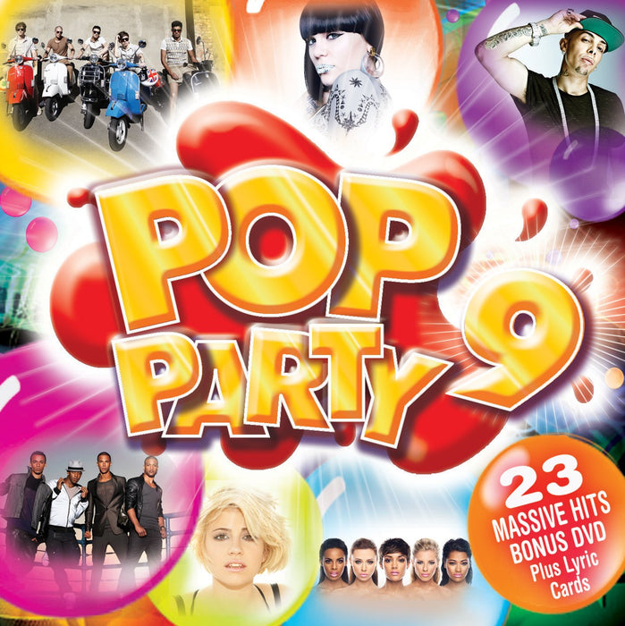 Pop Party 9 / Various (Cd+Dvd);