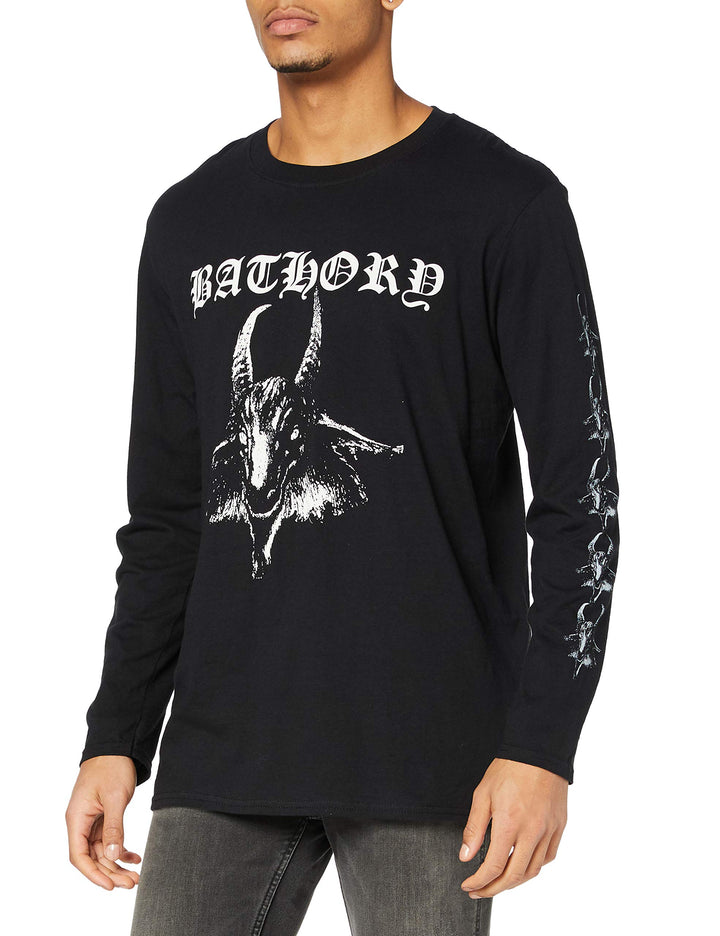 Bathory: Goat (Felpa Unisex Tg. L);