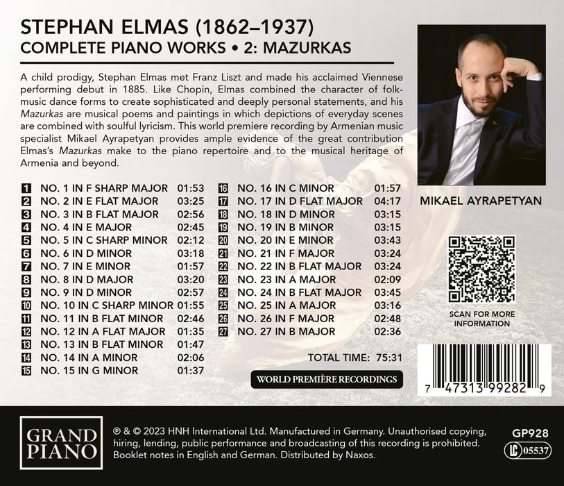 Stephan Elmas - Complete Piano Works Vol.2;