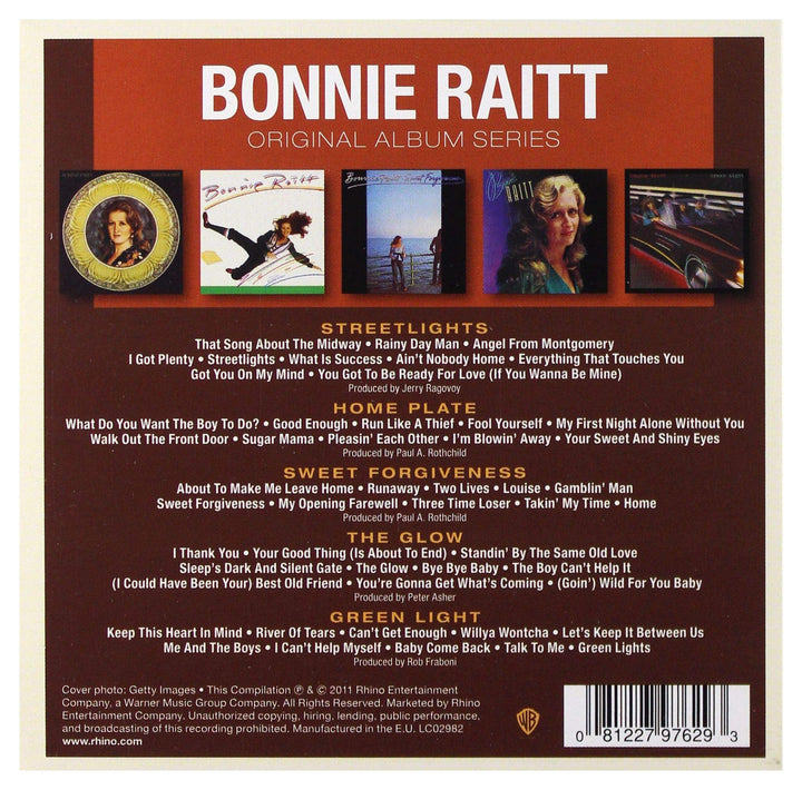 Bonnie Raitt - Original Album Series (5 Cd);