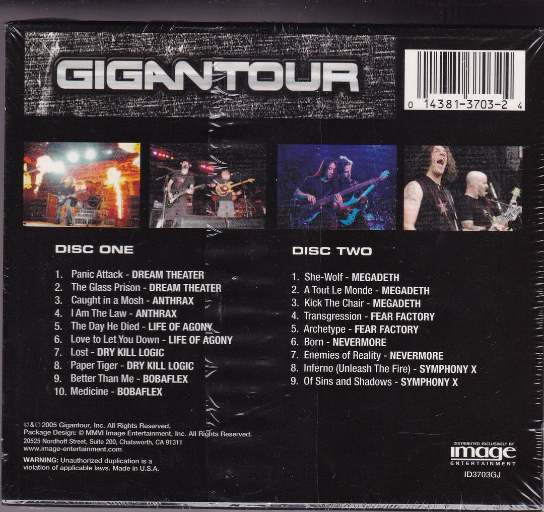 V/A-Gigantour - Dream Theater,Anthrax,Megadeth,Fear Factory,Nevermore...;