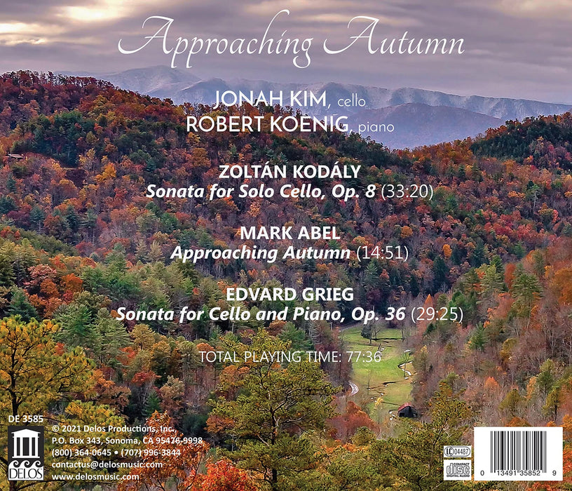 Jonah Kim: Approaching Autumn;