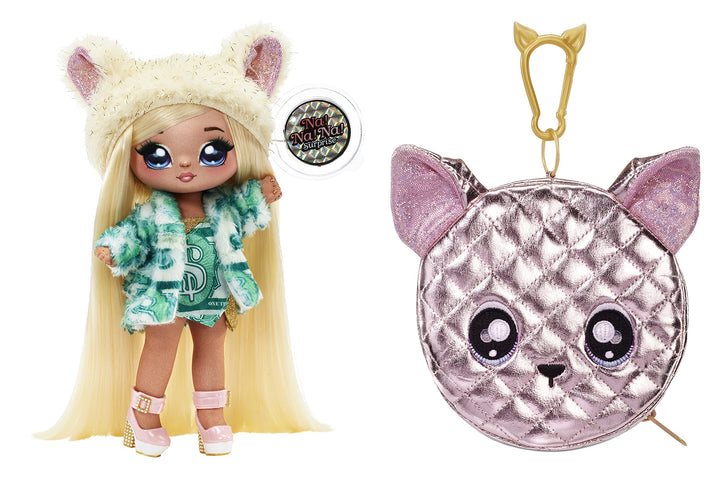 Nah! Nah! Nah! Surprise: 2-In-1 Pom Doll Glam Series - Ari Prism;