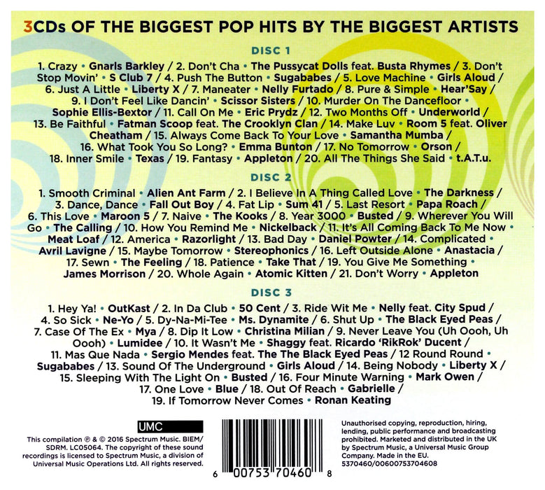 Top Of The Pops 2001-2006 / Various (3 Cd);