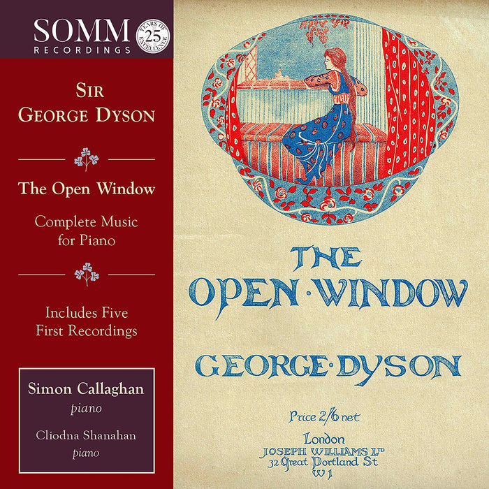 George Dyson - The Open Window - Complete Music For Piano  (2 Cd);