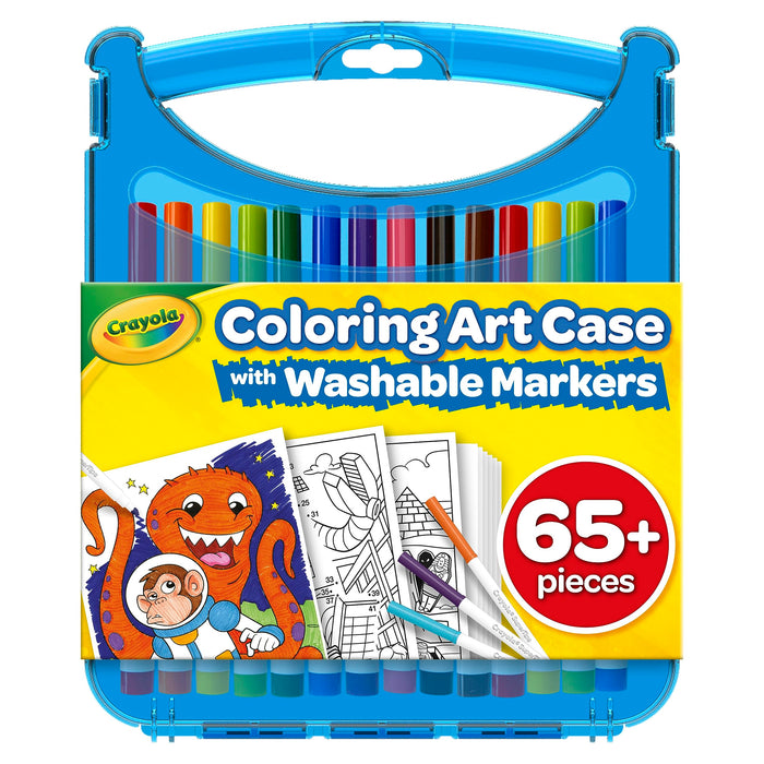Crayola: Supertip Washable Marker Case Set;