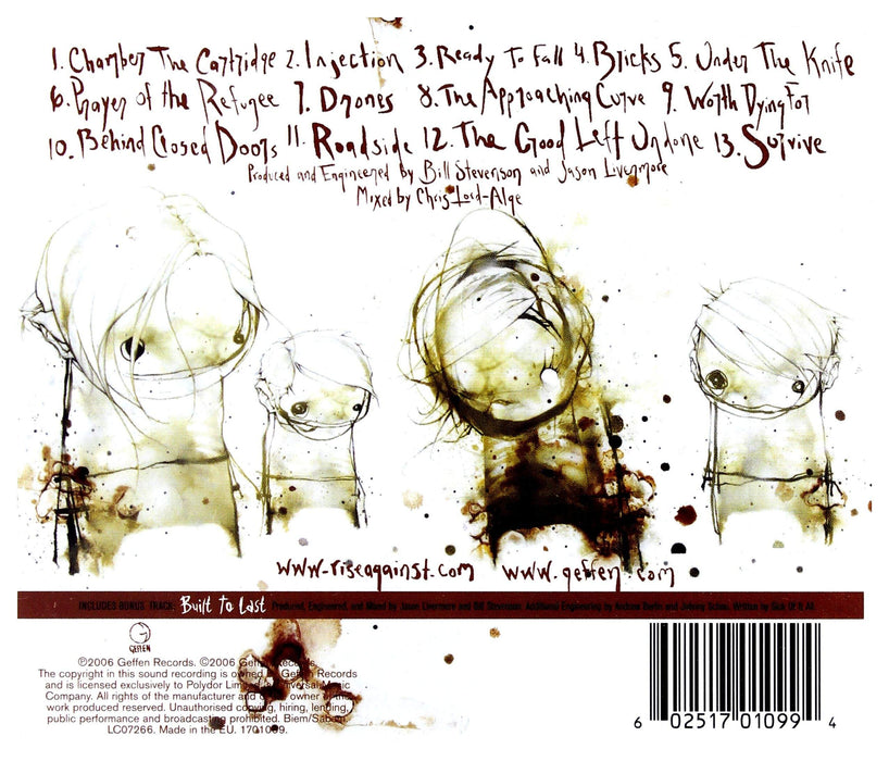 Rise Against - The Sufferer And The Witness;