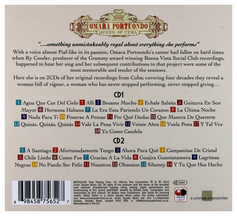 Omara Portuondo - Queen Of Cuba (2 Cd);