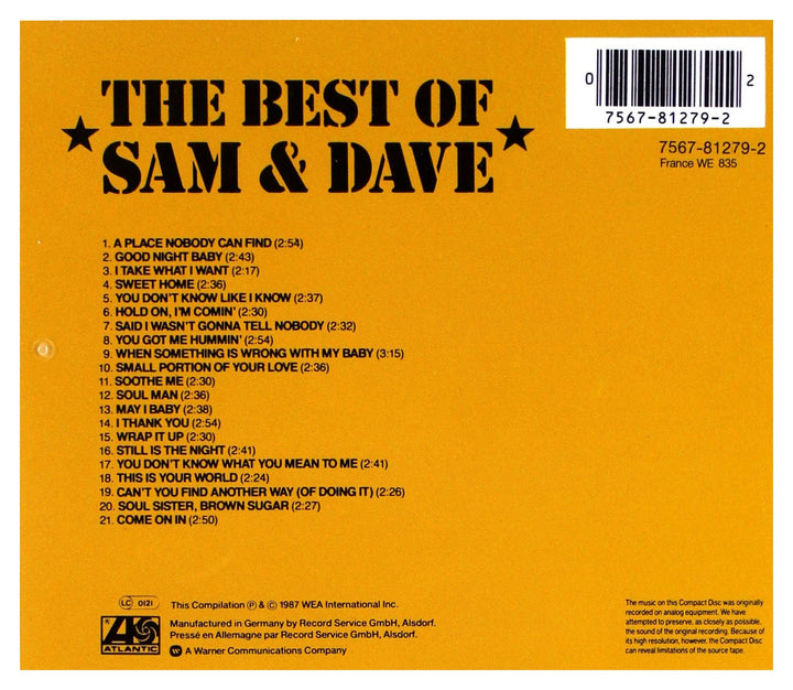 Sam &amp; Dave - The Best Of;