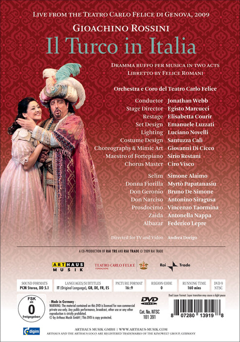 Gioacchino Rossini - Il Turco In Italia;