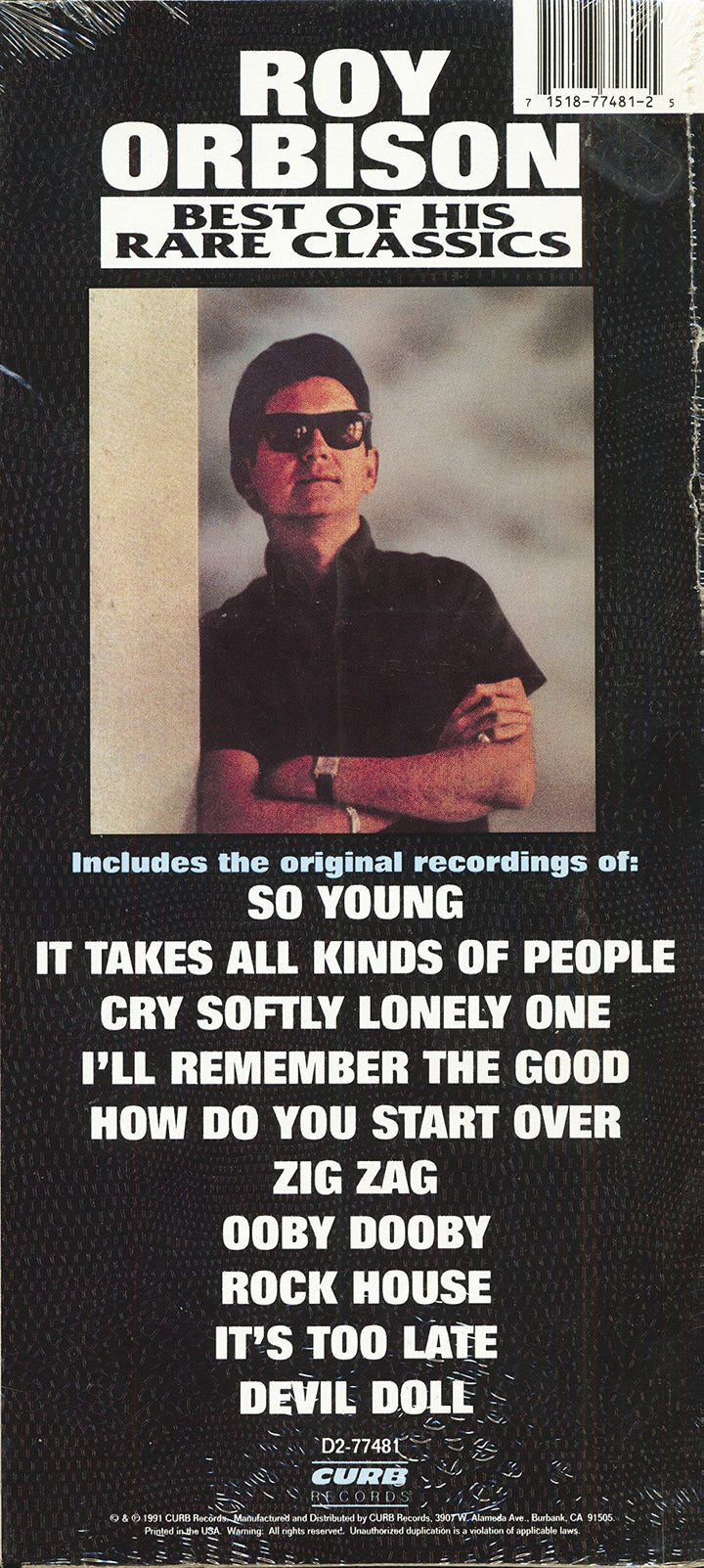 Roy Orbison - Best Of His Rare Classics ;