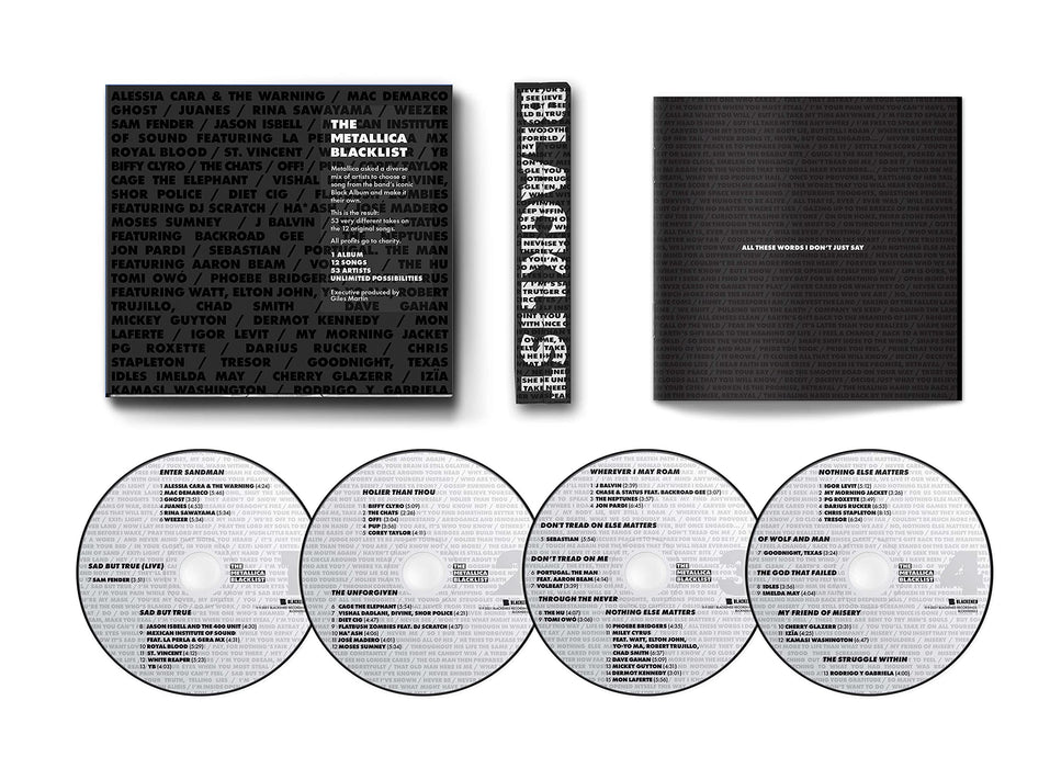 Metallica And Various Artists - The Metallica Blacklist (4 Cd);