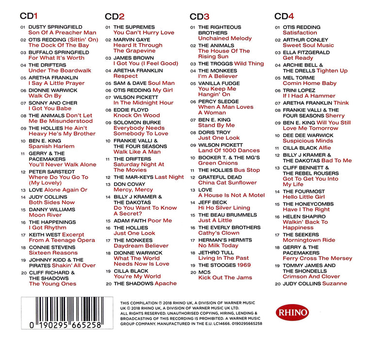 Greatest Sixties Album (The) / Various (4 Cd);