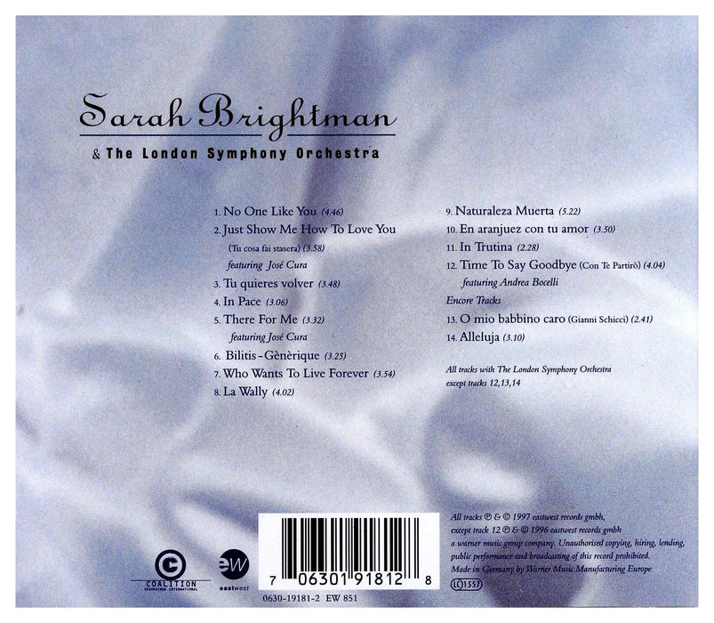 Sarah Brightman - Timeless;
