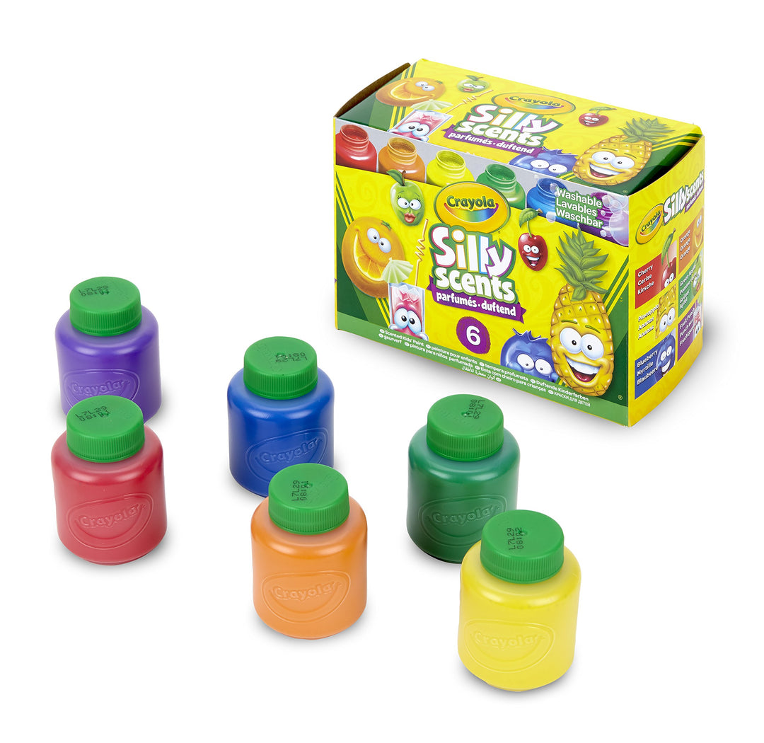 Crayola: The Perfumes - 6 Scented Washable Temperas;