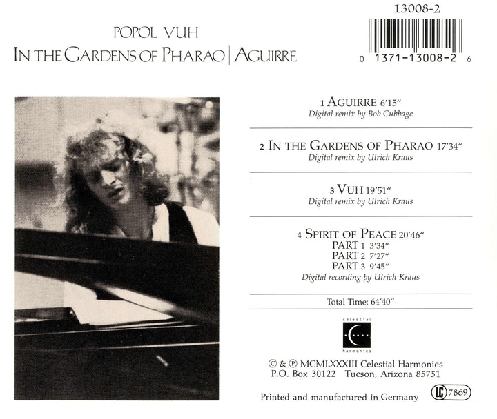 Popol Vuh - In The Gardens Of Pharao / Aguirre;