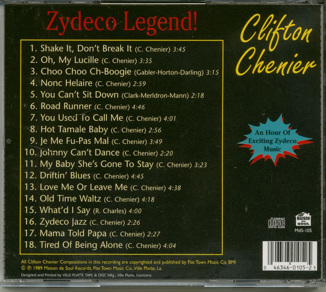 Clifton Chenier - Zydeco Legend;