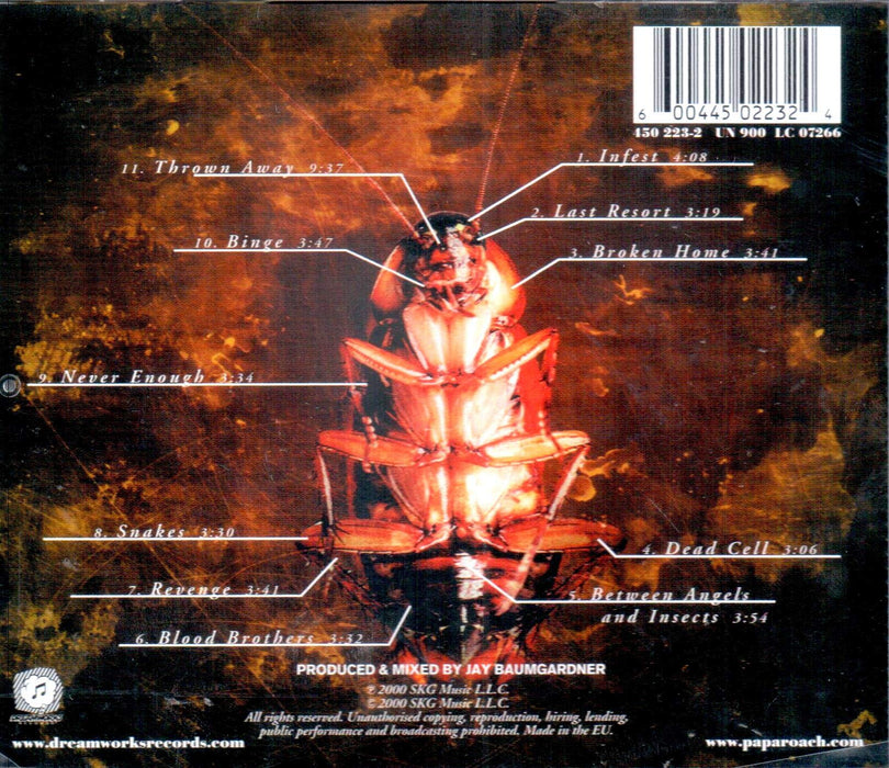 Papa Roach - Infest;