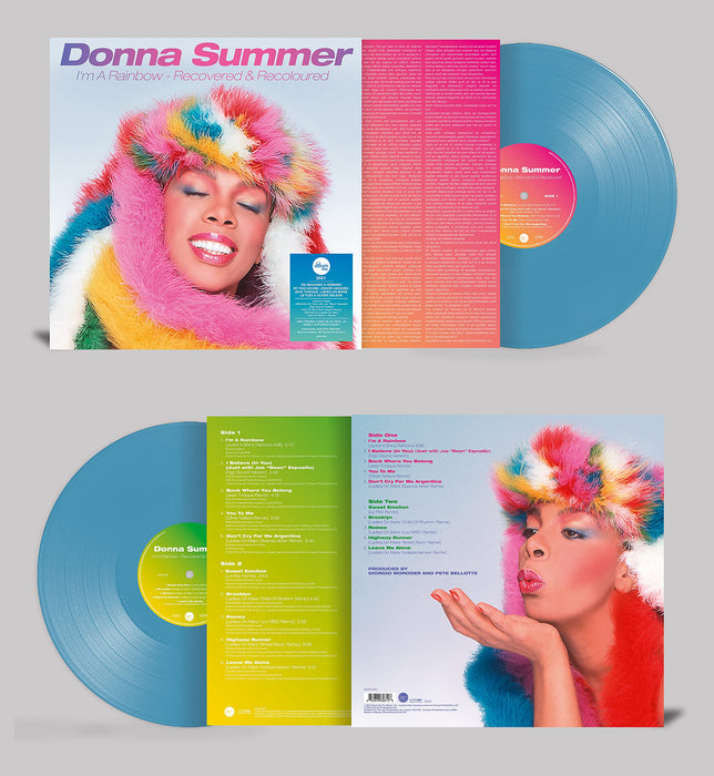 Donna Summer - I'm A Rainbow: Recovered & Recoloured (Translucent Blue Vinyl);