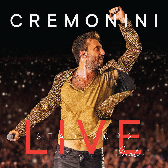 Cesare Cremonini - Cremonini Live: Stadi 2022+Imola (2 CDs+ 48 page photo book);