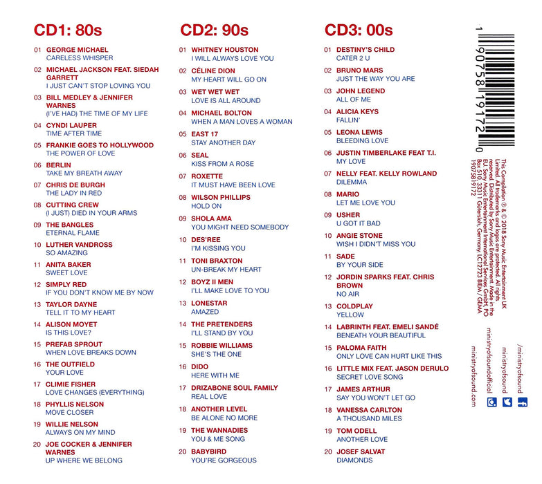 Love / Various (3 CDs);